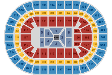 Ufc Seating Chart