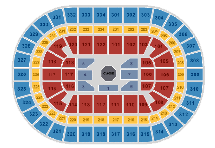 Mgm Ufc Seating Chart