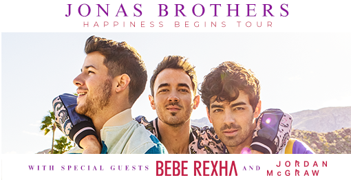 Jonas Brothers Happiness Begins Tour Seating Chart