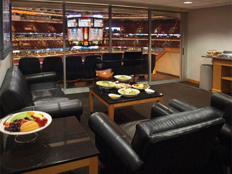 premium seating test united center
