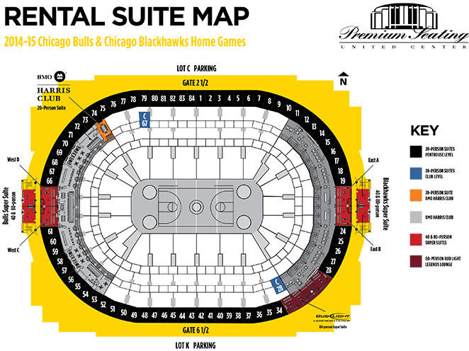 Blackhawks Skybox Seating Chart