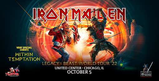 iron maiden tour uk 2022