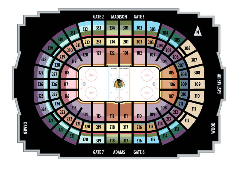 Seating Charts United Center