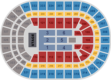 Bruno Mars Seating Chart