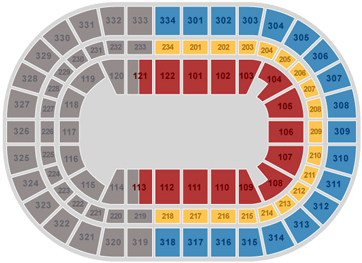United Center Seating Chart For Ringling Brothers Circus