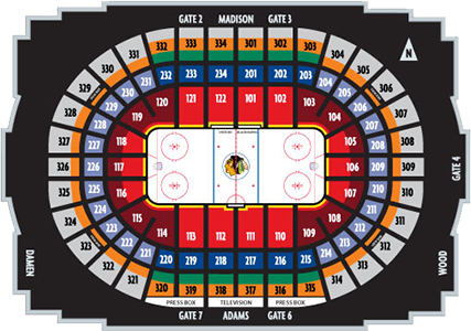 Chicago Blackhawks vs. St. Louis Blues - Game C | United Center