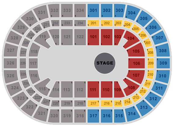 Target Center Cirque Du Soleil Seating Chart