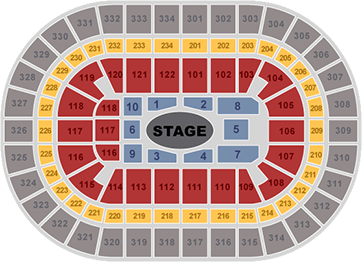 Josh Groban Seating Chart