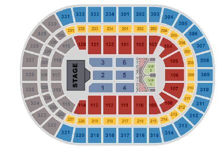 Square Garden Seating Chart Justin Timberlake