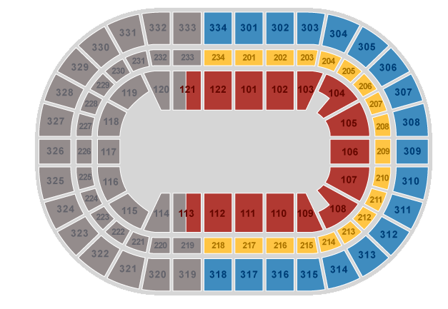 Marvel Universe Live Seating Chart