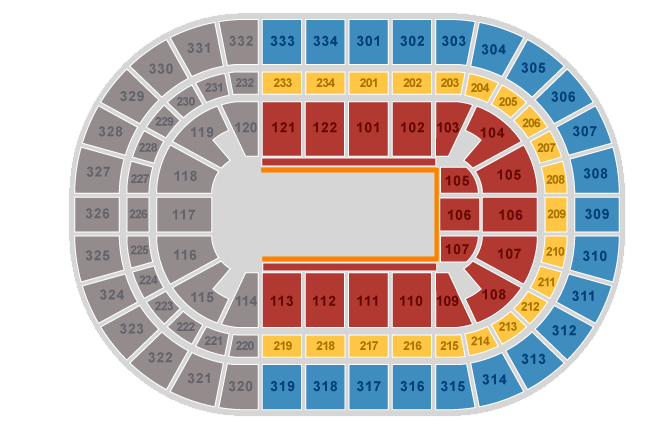 Disney On Ice Seating Chart