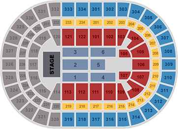 Rod Stewart Seating Chart