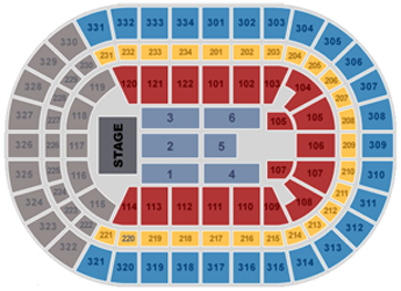 Justin Timberlake Seating Chart